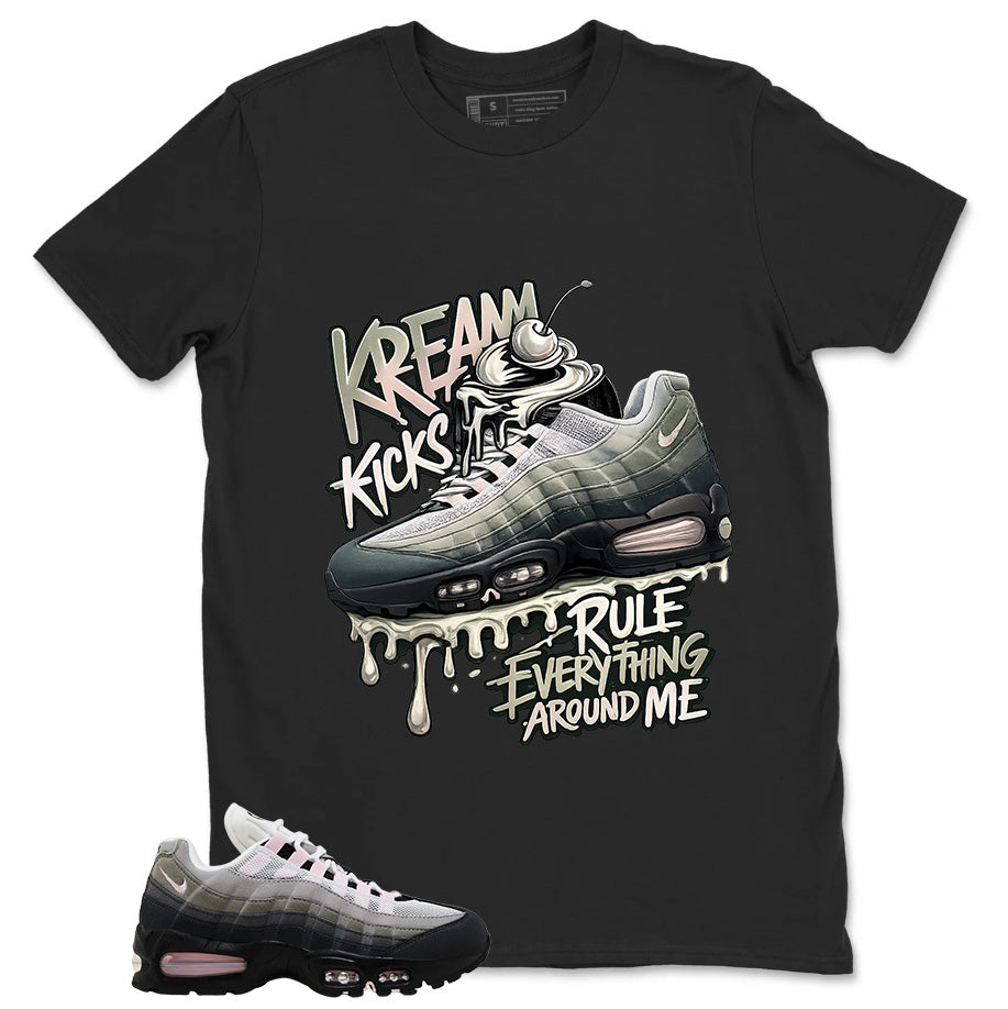 Kream Kicks Shirt - Match Air Max 95 Big Bubble