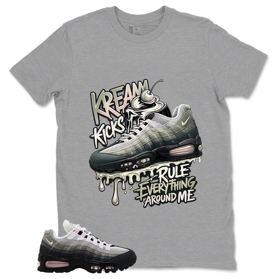 Kream Kicks Shirt - Match Air Max 95 Big Bubble