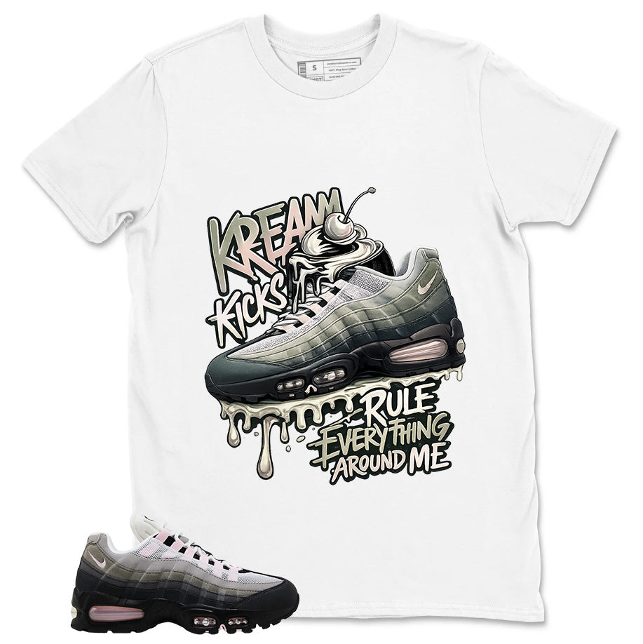 Kream Kicks Shirt - Match Air Max 95 Big Bubble