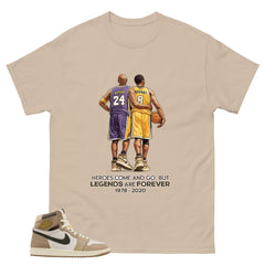 Legends Are Forever Shirt - Match Cream Wmns Air Jordan 1 Khaki