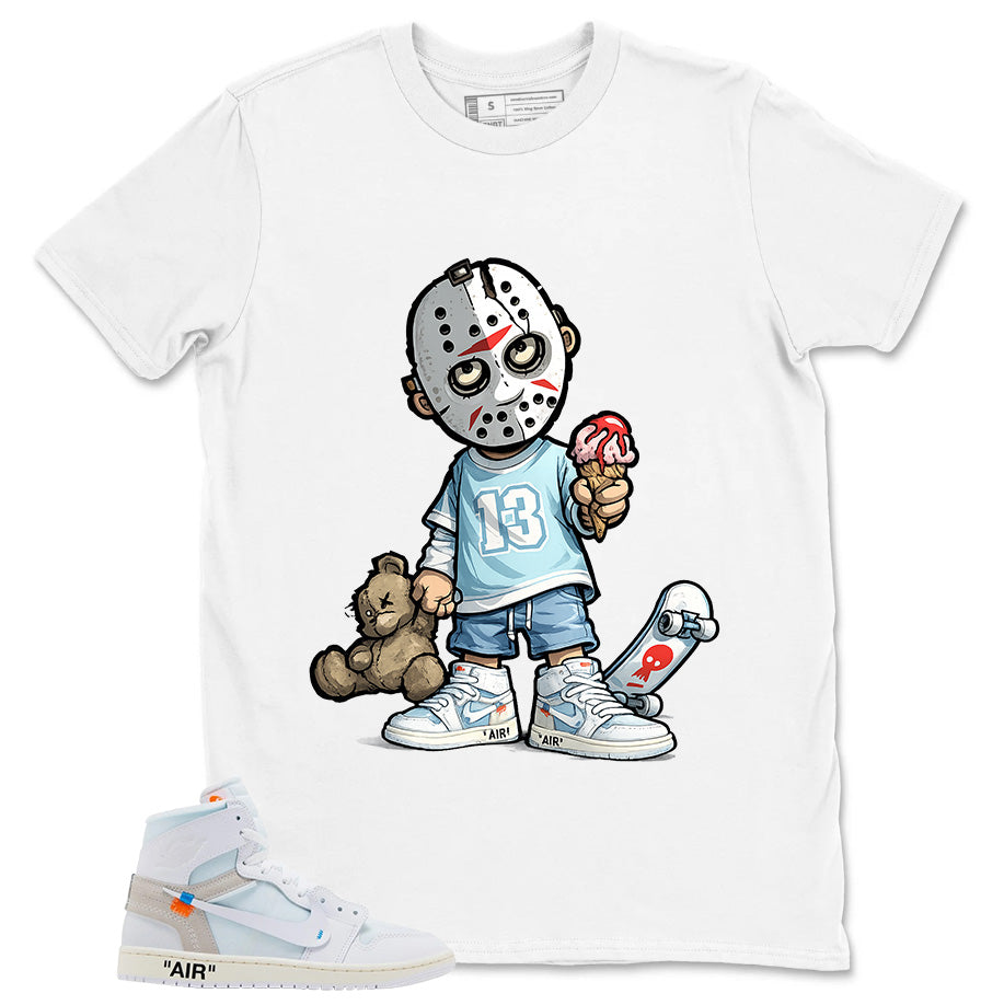 Little Jason Shirt - Match Virgil Abloh x Air Jordan 1 Alaska