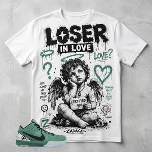 True Love Will Kill You Graphic Tee - Shirt To Match Kobe 4 Protro Girl Dad