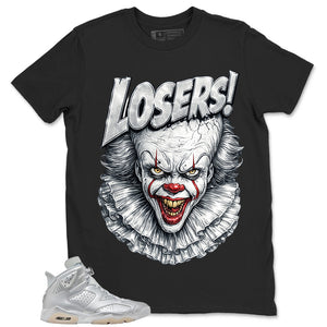 Losers It Shirt - Match Air Jordan 6 x Paris Saint-Germain Metallic Silver