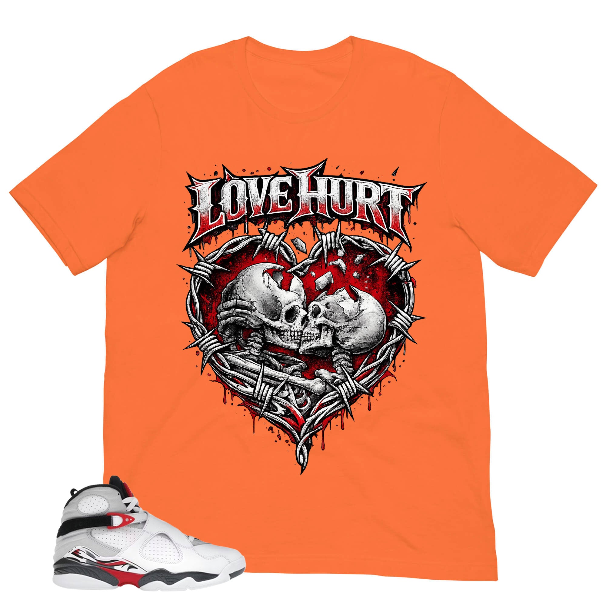 Graphic Tee to Matching 8s Bugs Bunny Love Hurt Shirt