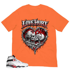 Graphic Tee to Matching 8s Bugs Bunny Love Hurt Shirt