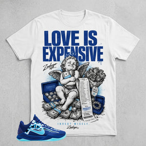 Love Is Expensive Graphic Tee - Shirt To Match Kobe 5 Protro X-Ray
