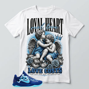 Loyal Heart Real Love Graphic Tee - Shirt To Match Kobe 5 Protro X-Ray