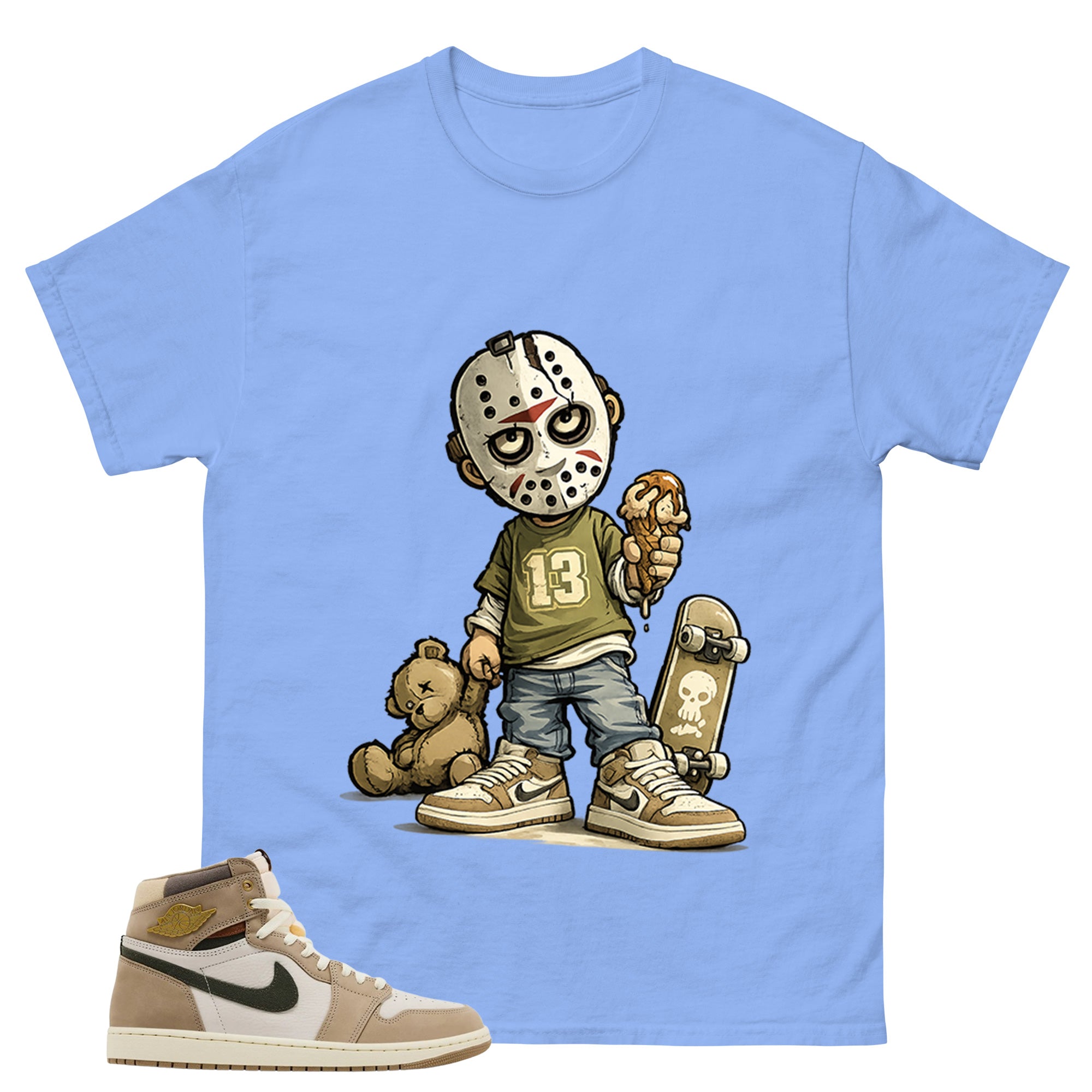 Lucky 13 Little Jason Shirt - Match Cream Air Jordan Wmns 1 Khaki