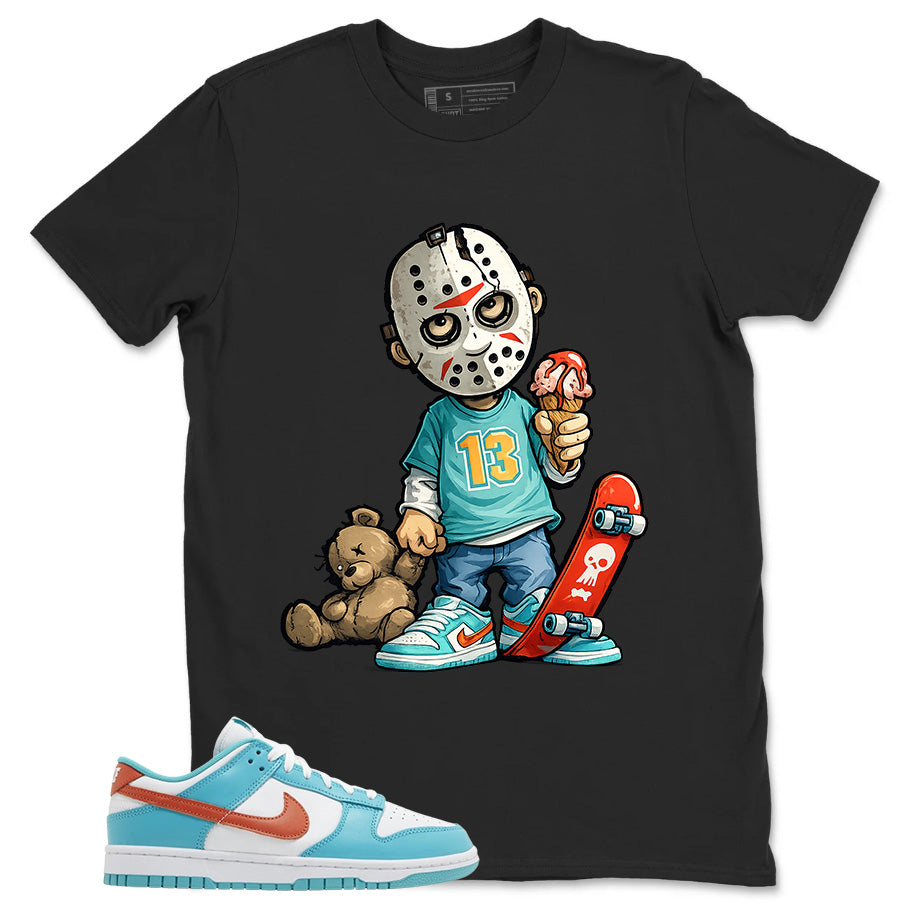 Lucky 13 Little Jason Shirt - Match Green Dunk Low Miami Dolphins