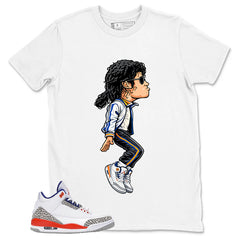 M.Jackson Tiptoe Shirt - Match Blue Air Jordan 3 Knicks
