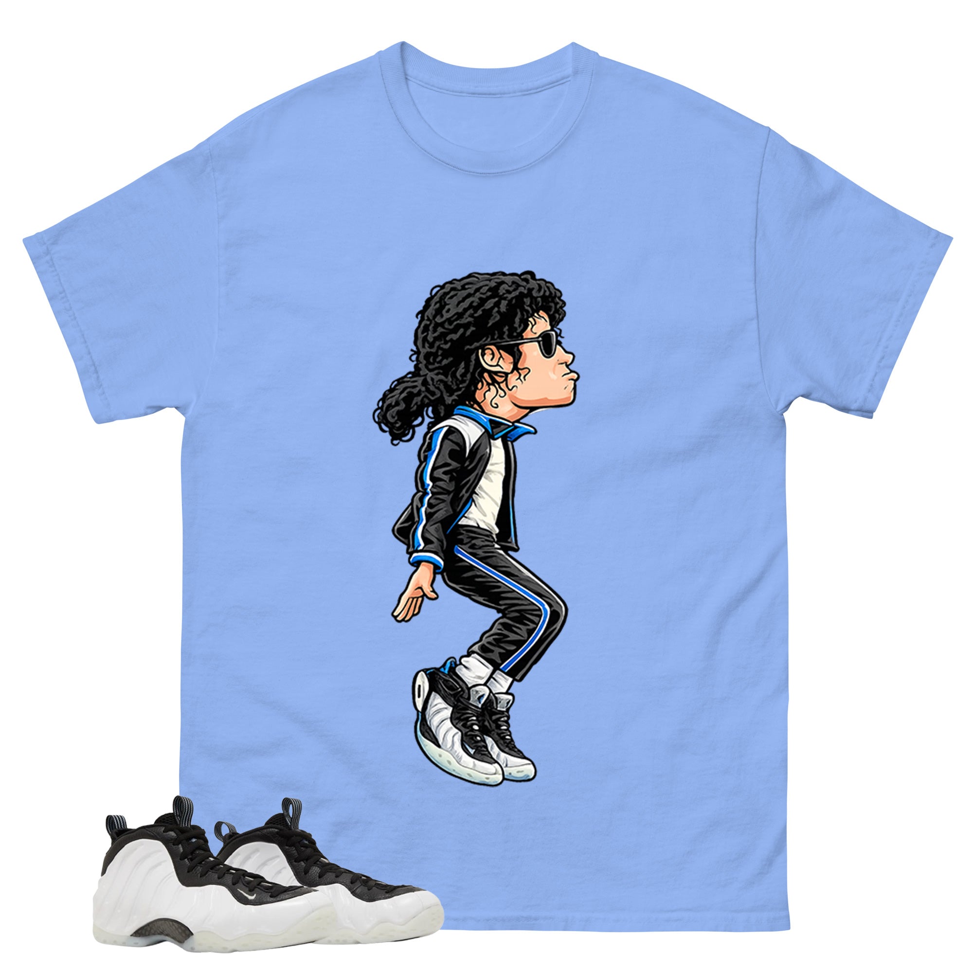 M.Jackson Titptoe Graphic Tee - Shirt to Match Air Foamposite One Penny