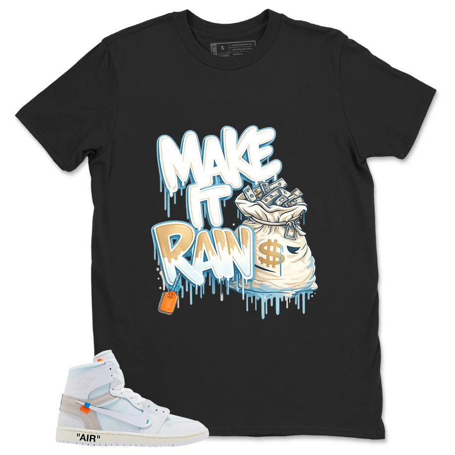 Make It Rain Shirt - Match Virgil Abloh x Air Jordan 1 Alaska
