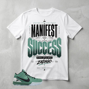 Manifest Success Graphic Tee - Shirt To Match Kobe 4 Protro Girl Dad