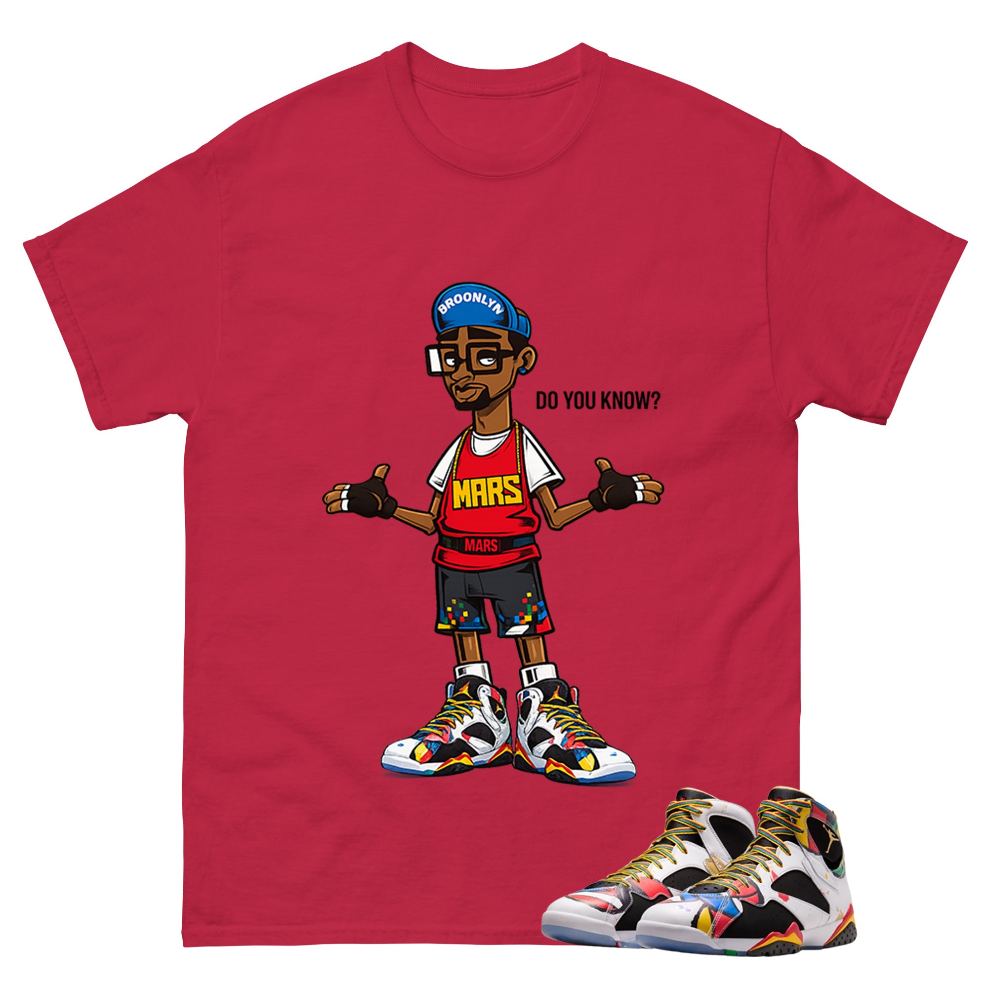 Mars Blackmon Do You Know Graphic Tee, Shirt to Match Air Jordan 7 Miro, Air Jordan 7 Miro Unisex Shirt
