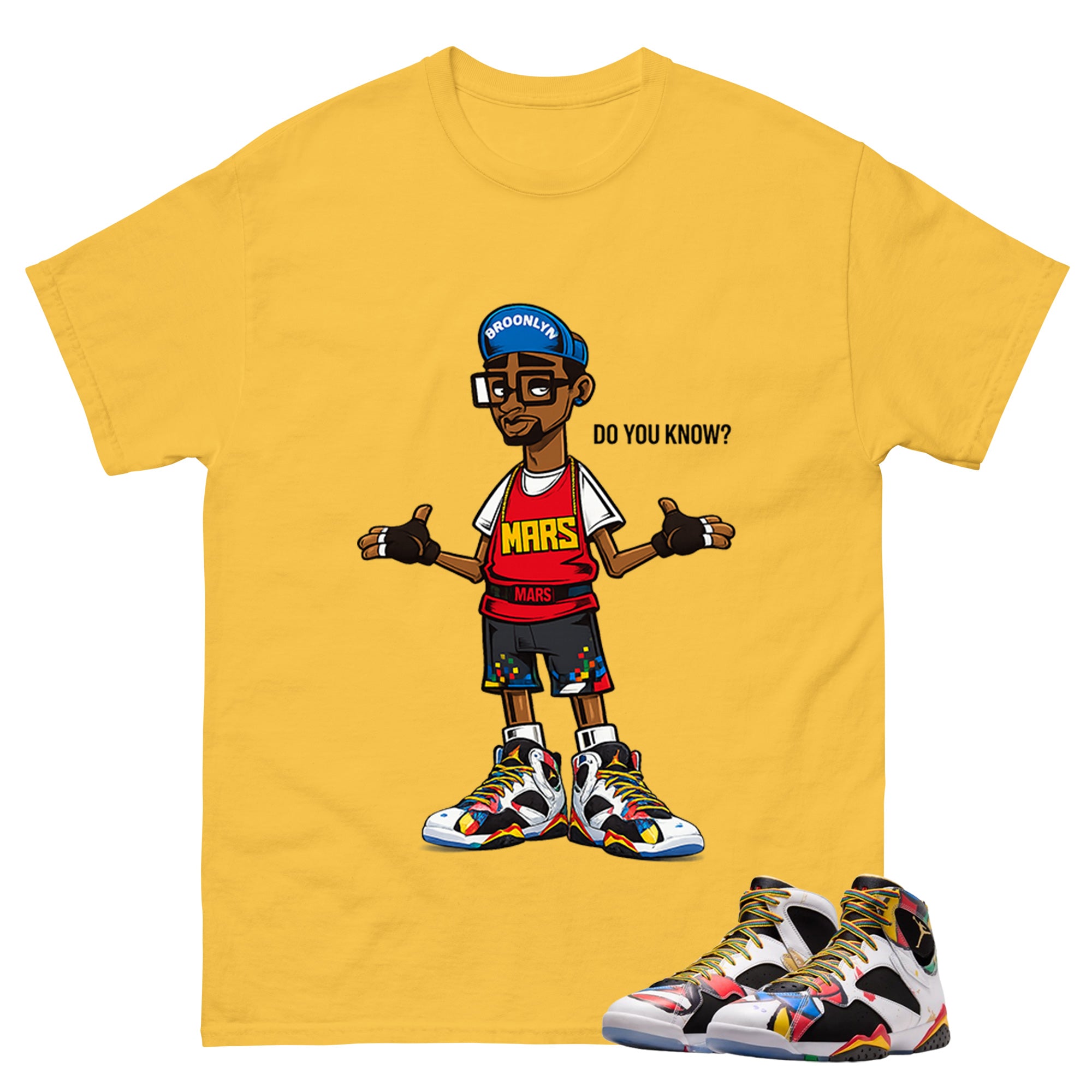 Mars Blackmon Do You Know Graphic Tee, Shirt to Match Air Jordan 7 Miro, Air Jordan 7 Miro Unisex Shirt