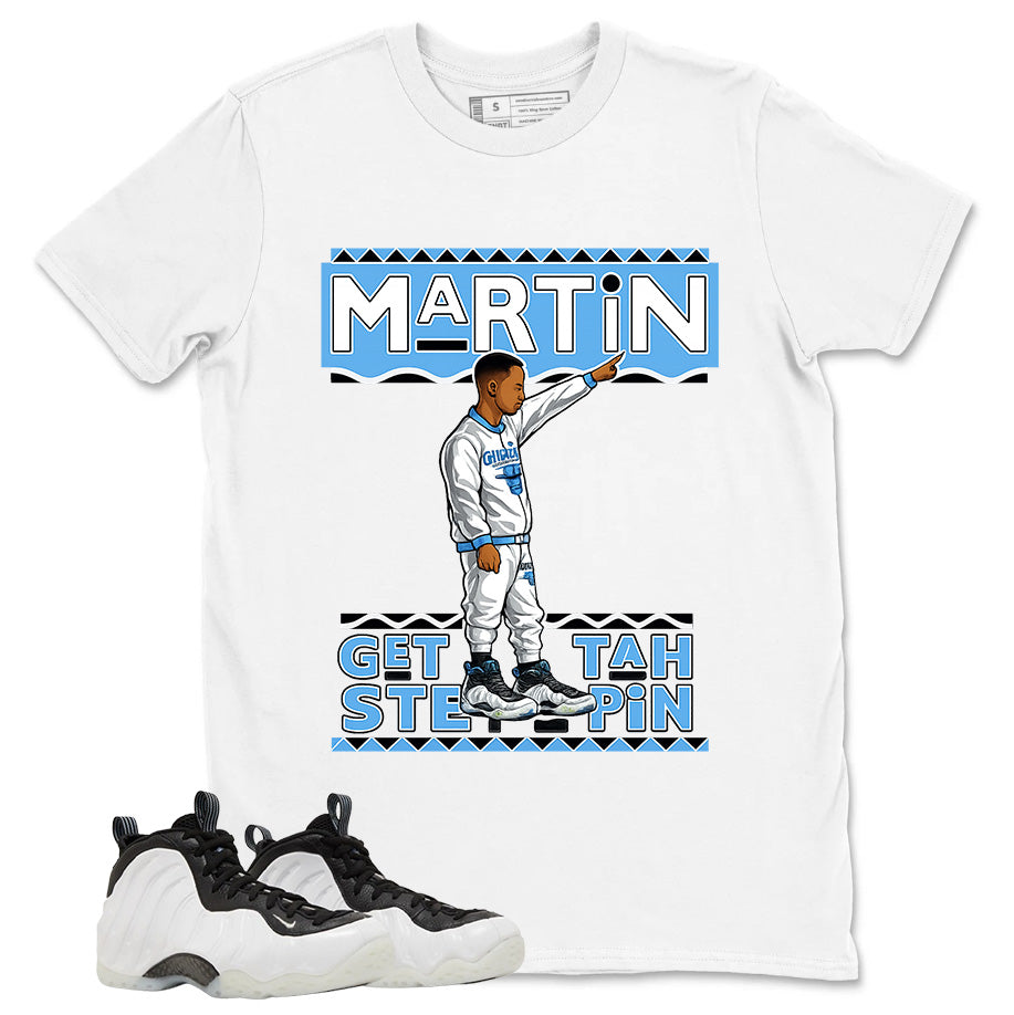 Martin Gettah Steppin Graphic Tee - Shirt to Match Air Foamposite One Penny