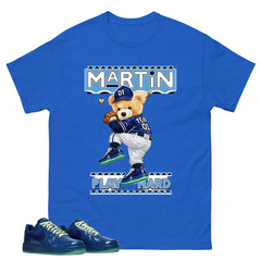 Martin Play Hard Graphic Tee, Shirt to Match Air Force 1 Mystic Navy, Air Force 1 Unisex Shirt