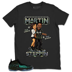 Martin Steppin Shirt - Match Air Foamposite Pro Pine Green