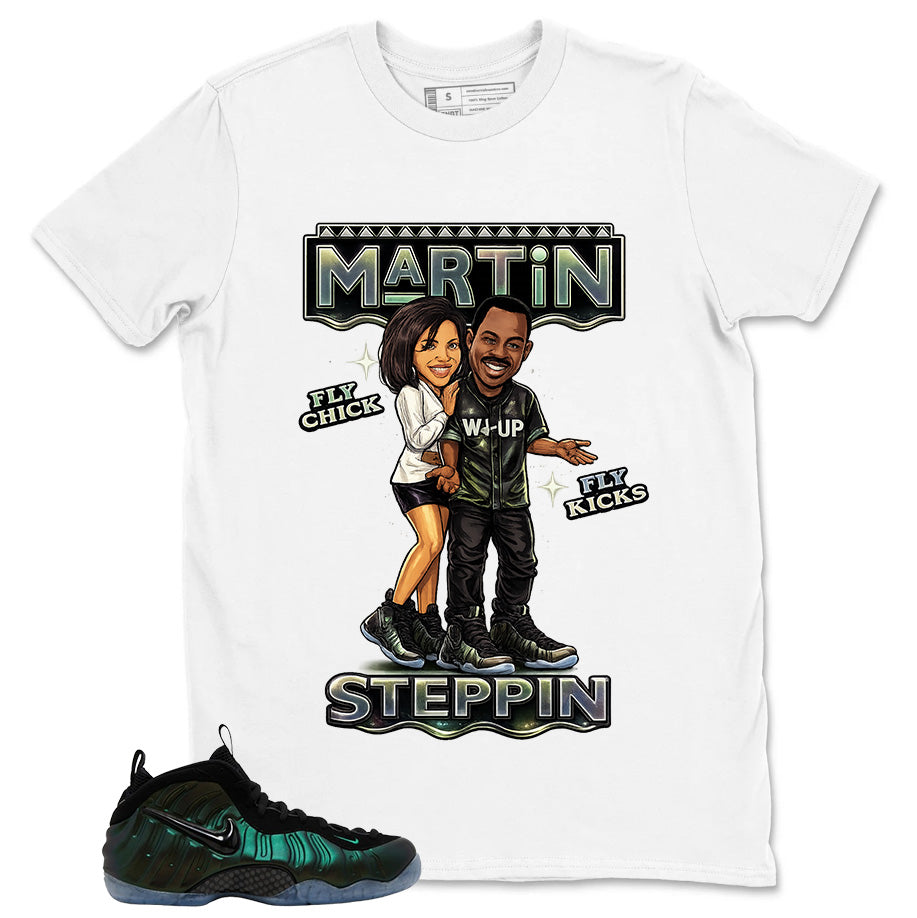 Martin Steppin Shirt - Match Air Foamposite Pro Pine Green