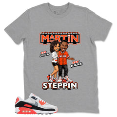 Martin Steppin Shirt - Match Air Max 90 Infrared