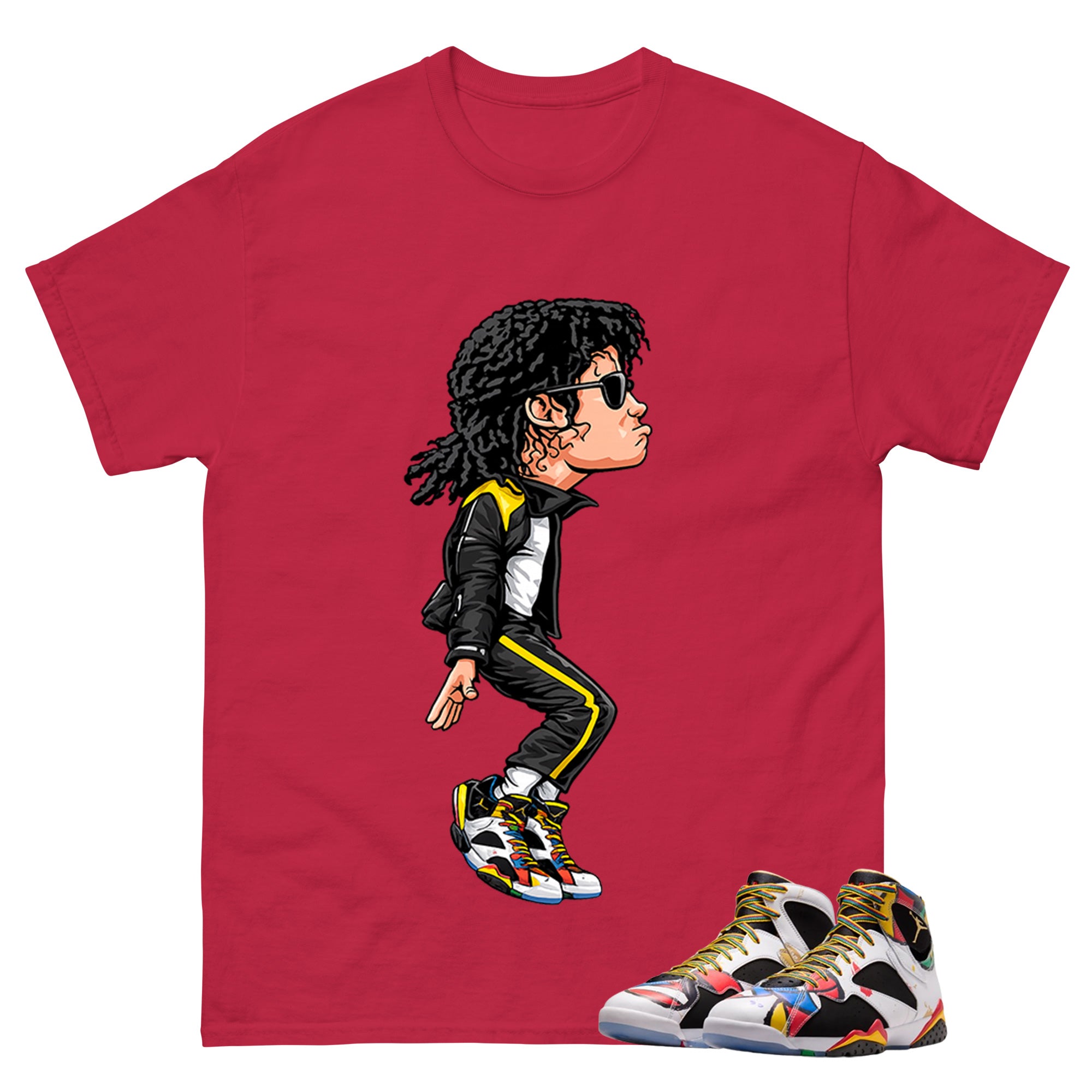 Michael Jackson Tiptoe Graphic Tee, Shirt to Match Air Jordan 7 Miro, Air Jordan 7 Miro Unisex Shirt