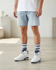 Midnight Navy Socks – Air Jordan 6 Retro Inspired Mid-Calf Unisex Crew Socks