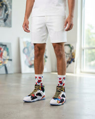 Miro 2026 Socks – Air Jordan 7 Retro Inspired Mid-Calf Unisex Crew Socks