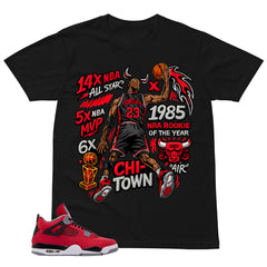 MJ 23 All Star Shirt - Match Air Jordan 4 Toro Bravo