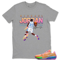 MJ 23 North Carolina Shirt - Match Dylan Harper x Air Zoom GT Cut Tri-State