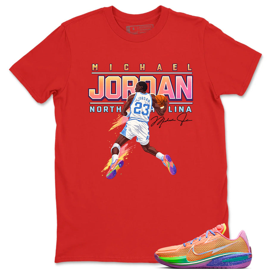 MJ 23 North Carolina Shirt - Match Dylan Harper x Air Zoom GT Cut Tri-State