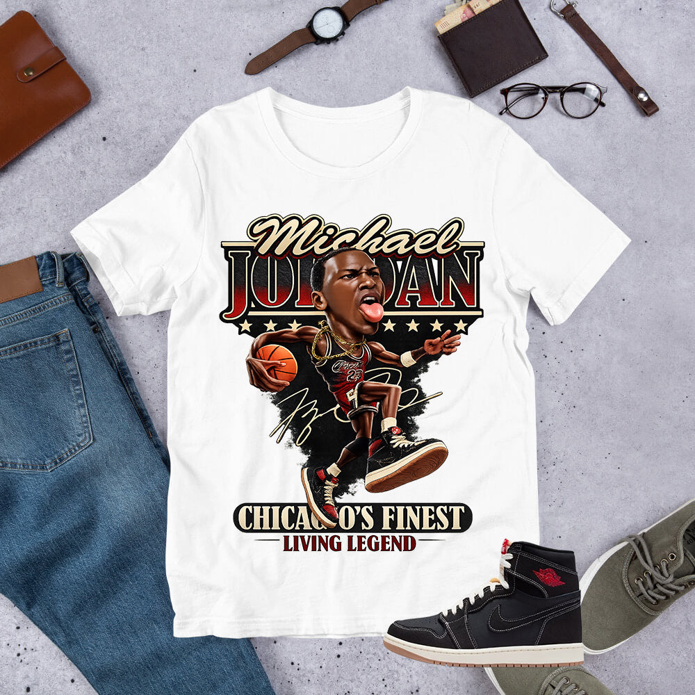 MJ Living Legend Shirt - Match Air Jordan 1 Flight Club