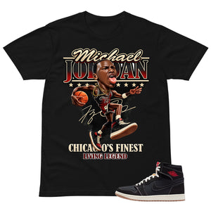 MJ Living Legend Shirt - Match Air Jordan 1 Flight Club