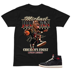 MJ Living Legend Shirt - Match Air Jordan 1 Flight Club