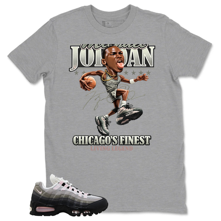 MJ Living Legend Shirt - Match Air Max 95 Big Bubble