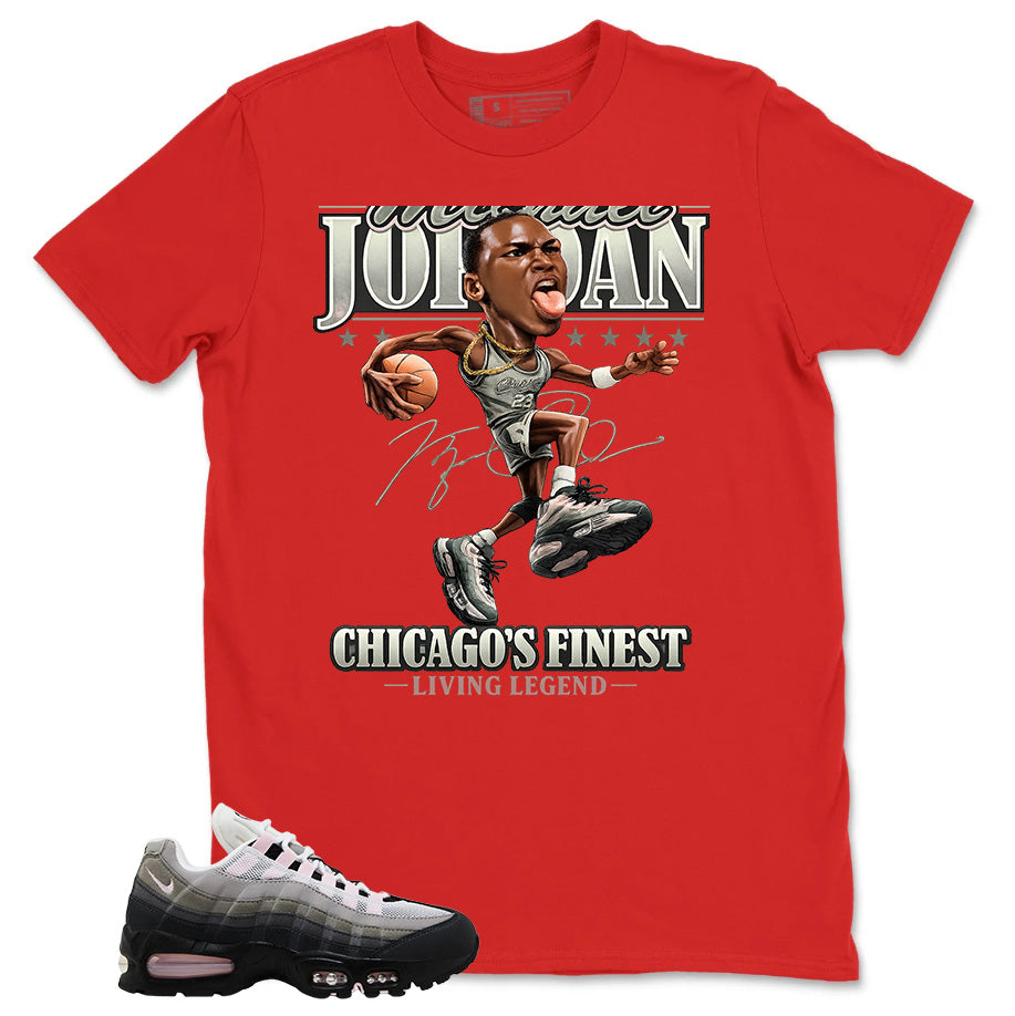 MJ Living Legend Shirt - Match Air Max 95 Big Bubble
