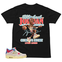 MJ Living Legend Shirt - Match Union LA x Air Jordan 4 Guava Ice