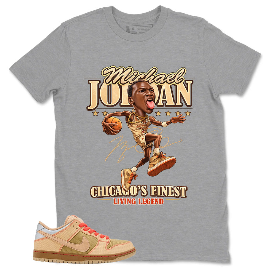 Graphic Tee MJ Living Legend Shirt - Matching SB Dunk Low Songkran