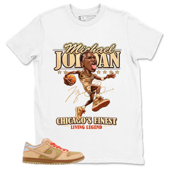 Graphic Tee MJ Living Legend Shirt - Matching SB Dunk Low Songkran