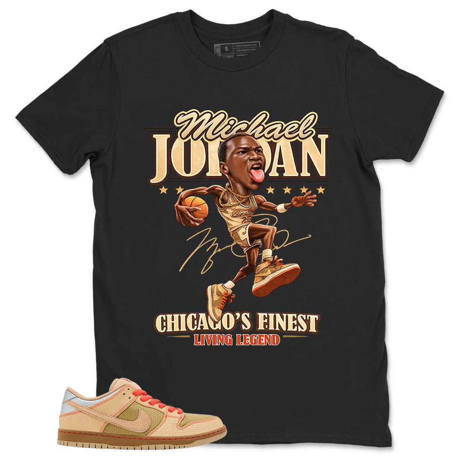 Graphic Tee MJ Living Legend Shirt - Matching SB Dunk Low Songkran
