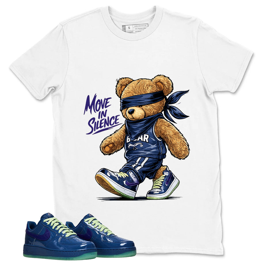 Move In Silence Graphic Tee, Shirt to Match Air Force 1 Mystic Navy, Air Force 1 Unisex Shirt