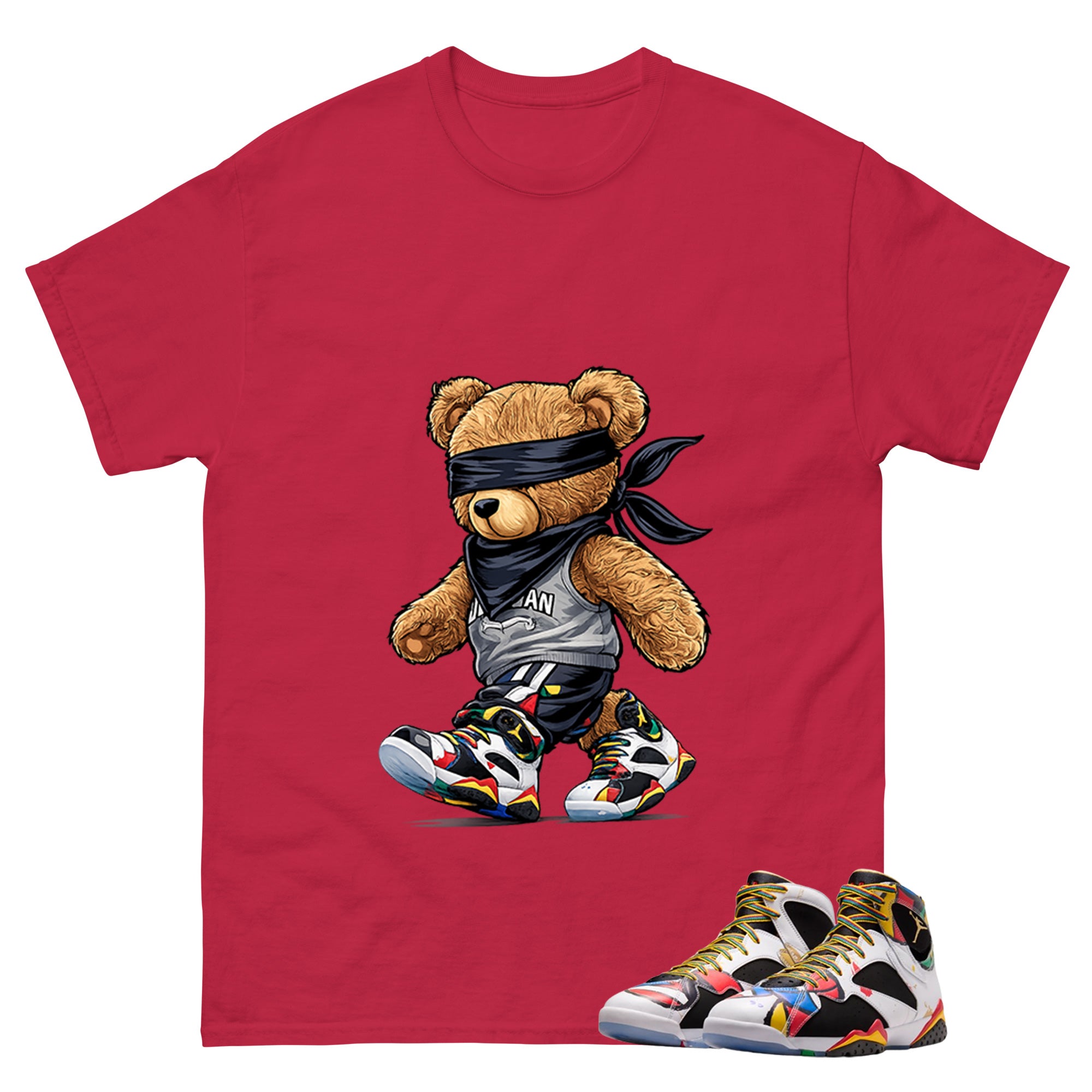 Move In Silence Graphic Tee, Shirt to Match Air Jordan 7 Miro, Air Jordan 7 Miro Unisex Shirt
