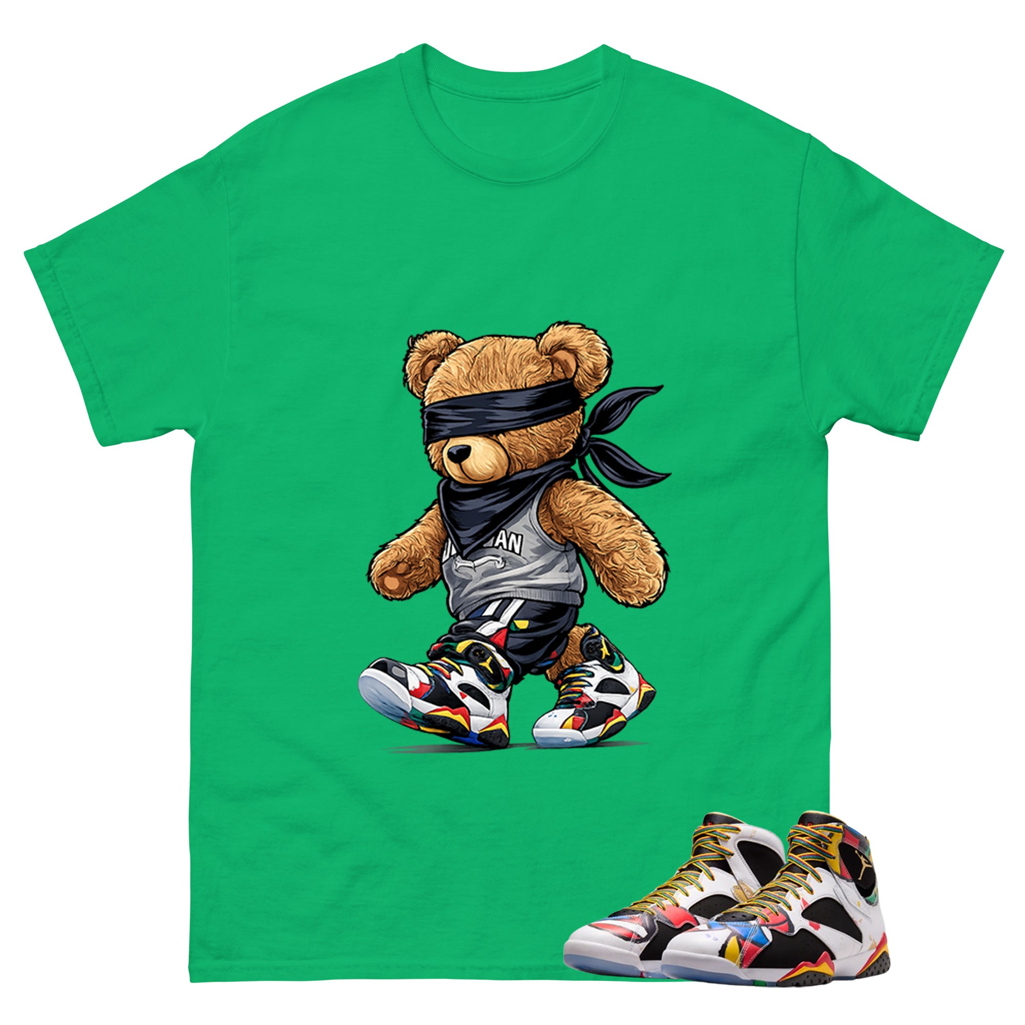 Move In Silence Graphic Tee, Shirt to Match Air Jordan 7 Miro, Air Jordan 7 Miro Unisex Shirt