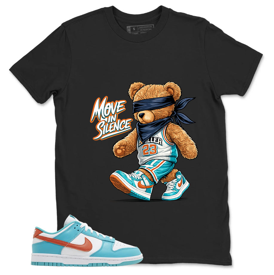 Move In Silence Shirt - Match Green Dunk Low Miami Dolphins