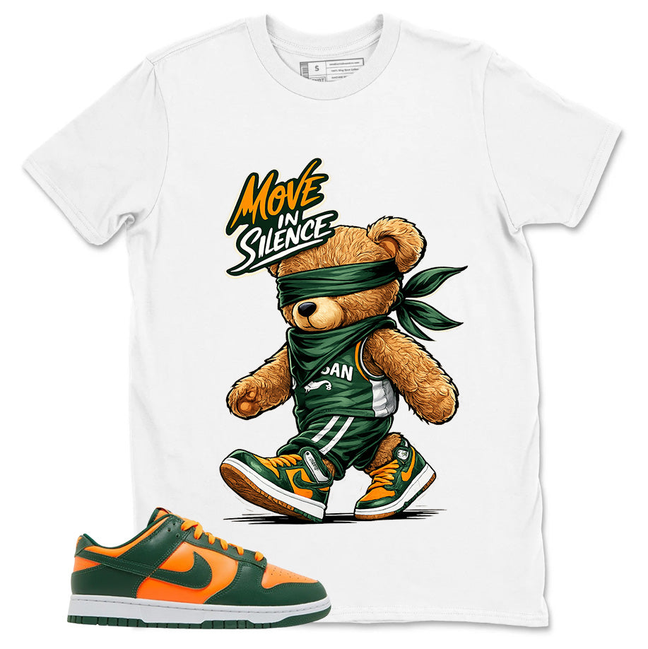 Move In Silence Shirt - Match Green Dunk Low Miami Hurricanes