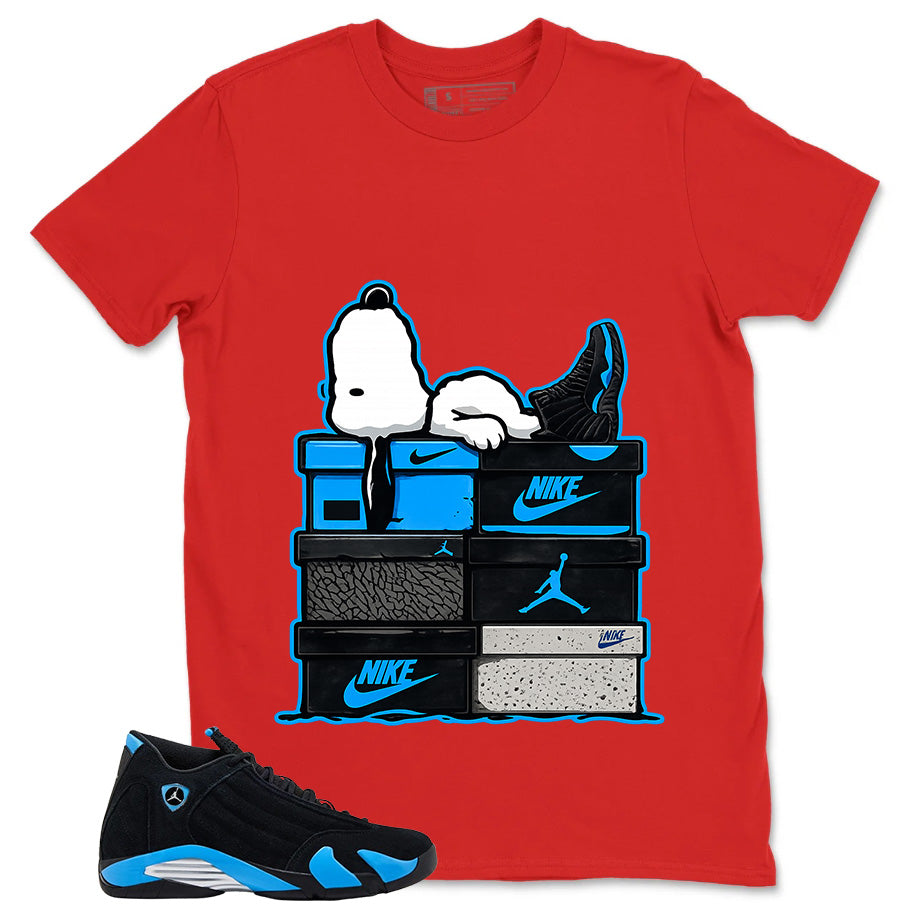 My Dream Snoopy Shirt - Match Air Jordan 14 Black University Blue 2026