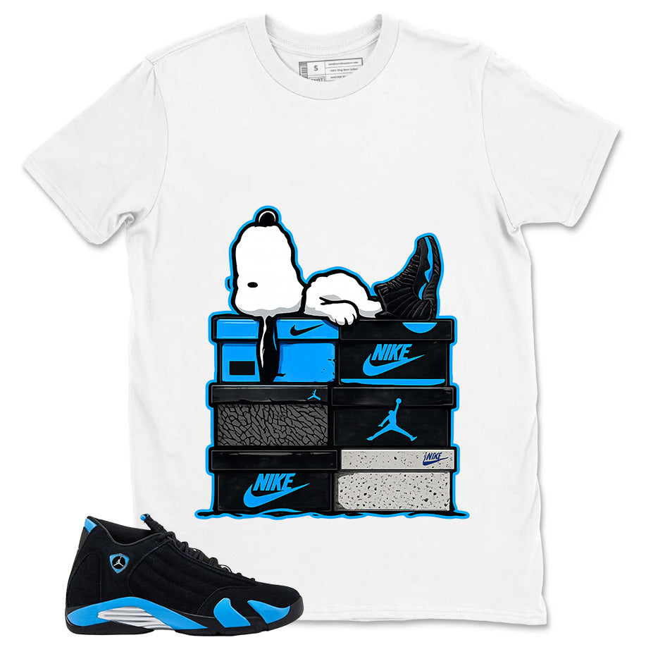 My Dream Snoopy Shirt - Match Air Jordan 14 Black University Blue 2026