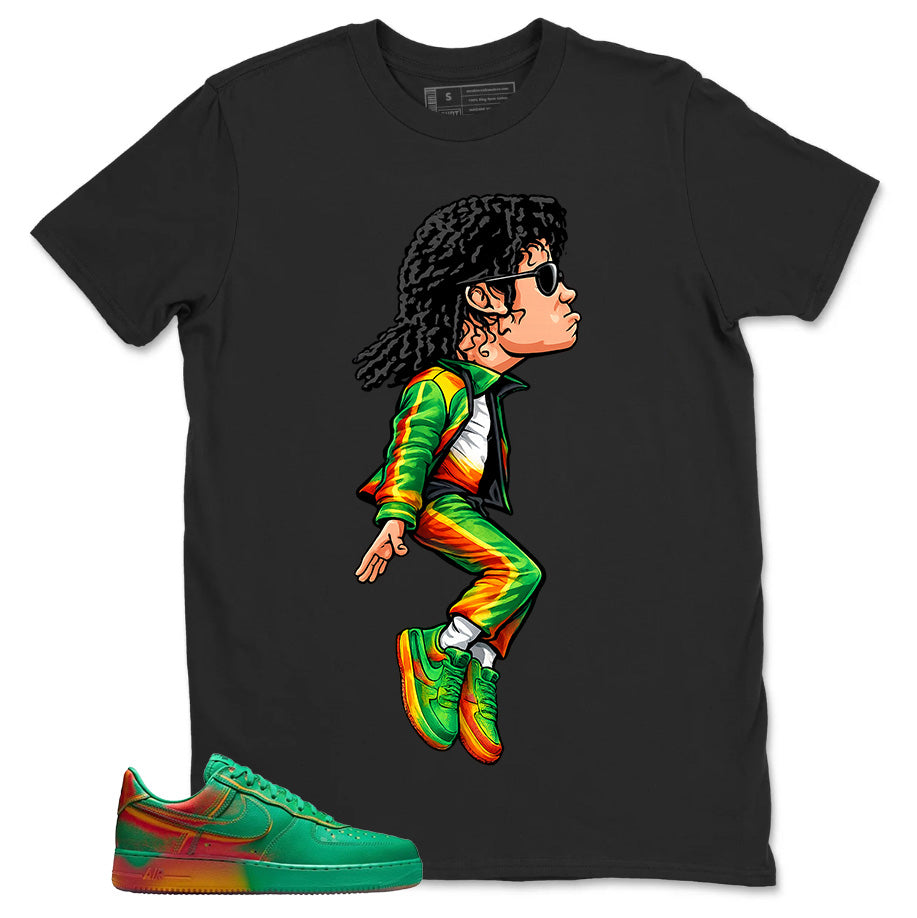 My Vibe Jackson Shirt - Match Air Force 1 Stadium Green Crimson