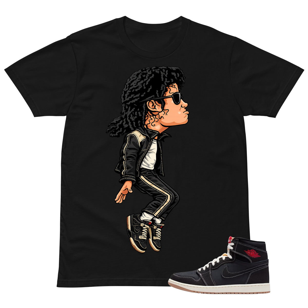 My Vibe Jackson Shirt - Match Air Jordan 1 Flight Club
