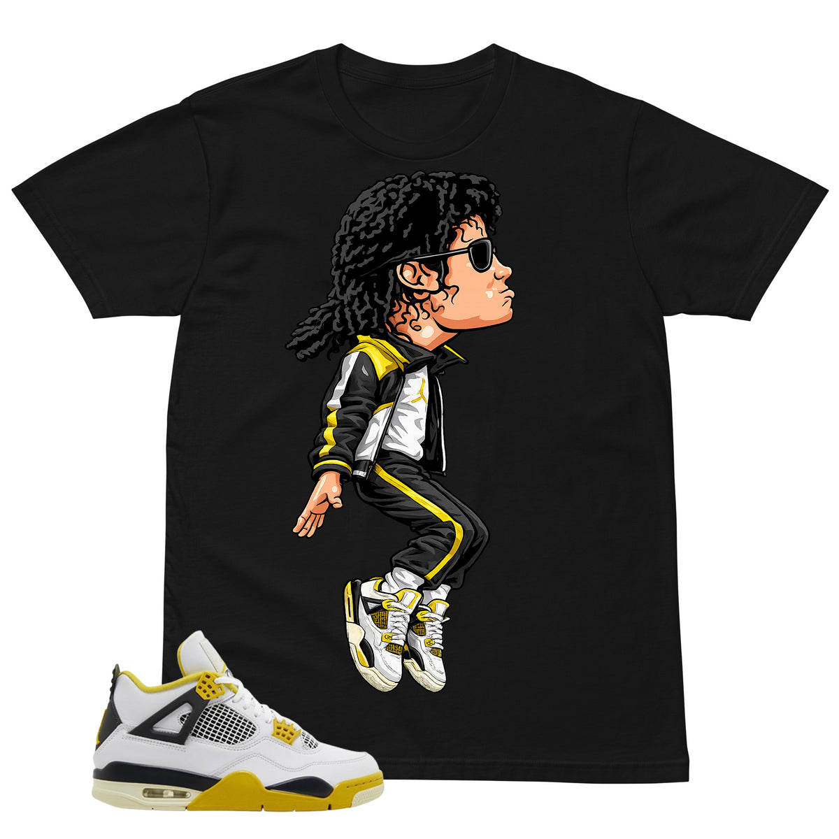 My Vibe Jackson Shirt - Match Air Jordan 4 Vivid Sulfur