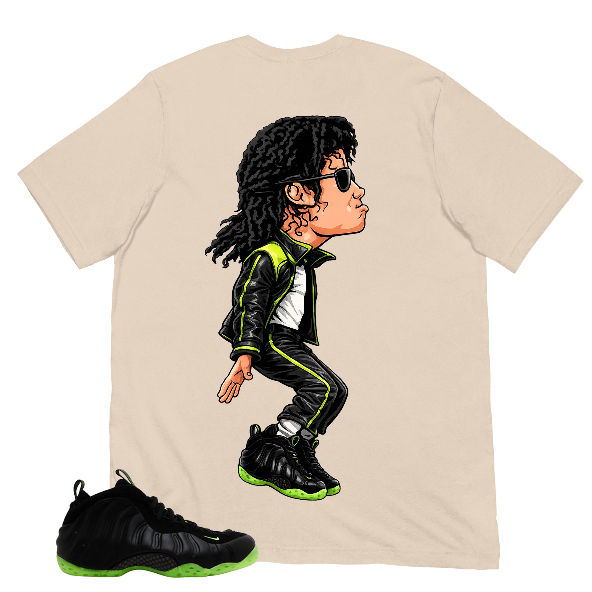 My Vibe Shirt - Match Air Foamposite One Black Volt